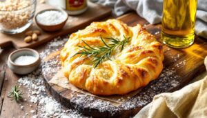 Scrocchiarella veloce in teglia: la sfoglia croccante pronta in 20 minuti