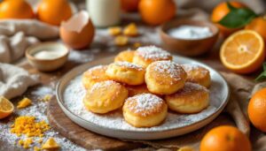 Frittelle all’arancia: la ricetta dei dolcetti soffici e profumati senza lievitazione