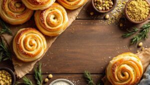 Girelle al pistacchio soffici: il pan brioche arrotolato che resta cremoso