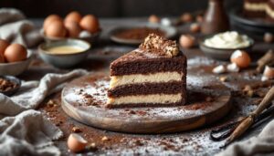 Torta Nutella e mascarpone: soffice al cacao con crema pronta in 5 minuti