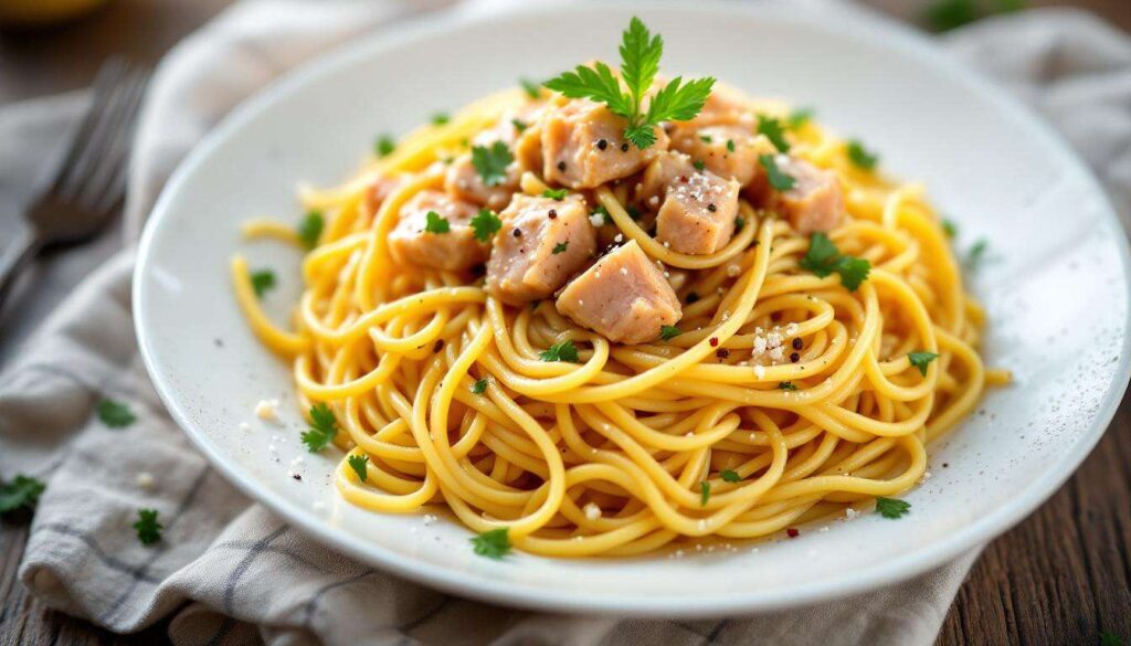 Spaghetti tonno e limone: il primo veloce che profuma d’estate