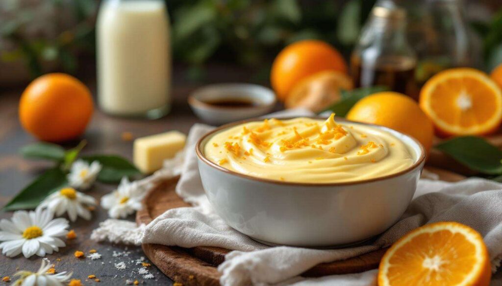 Crema all'arancia senza uova, pronta in 5 minuti: vellutata e profumata