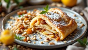 No, non ho voglia di impastare: lo strudel di mele lo faccio rivisitato, viene delizioso
